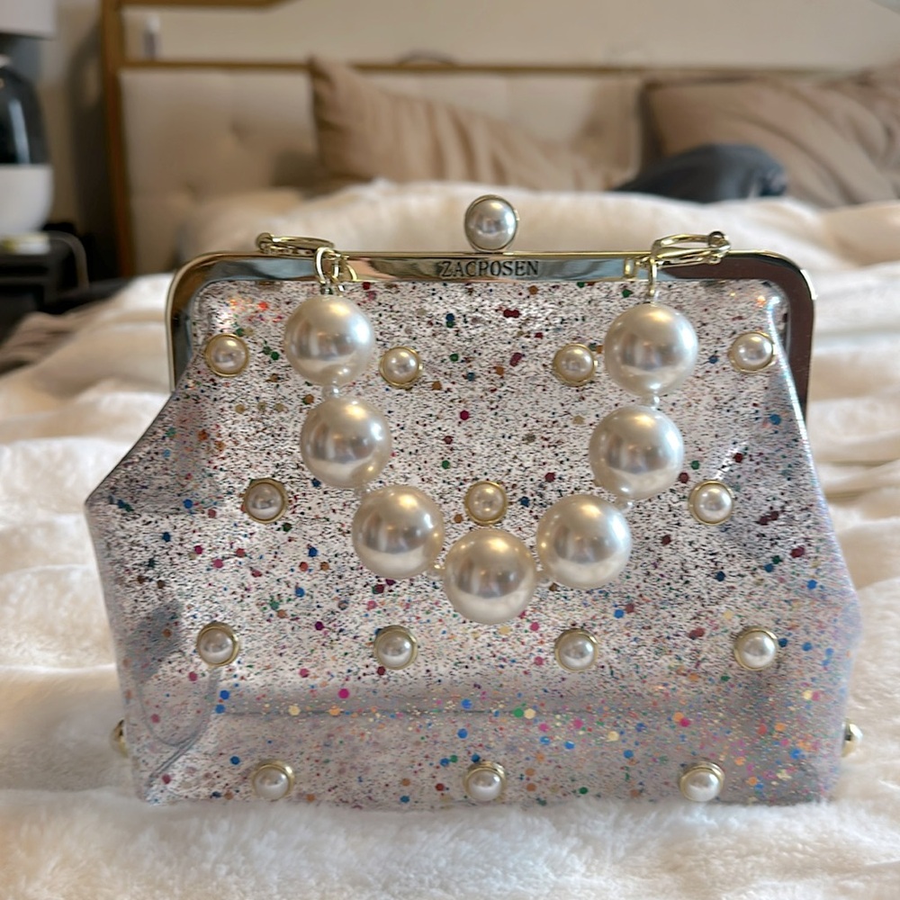 Zac Posen bag 🤍💛